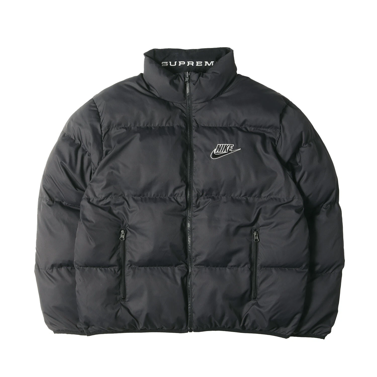Veste bouffante réversible Supreme 21SS NIKE logo serpent noir taille L DB0494 010