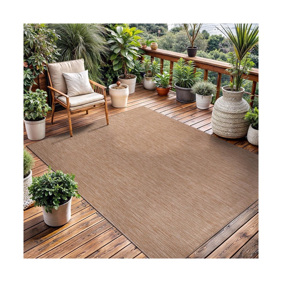 Washable Indoor Outdoor Rug Weather Resistant Indoor Outdoor Carpet for