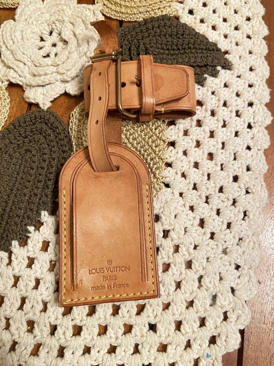 2 Louis Vuitton Vachetta Luggage Tags 