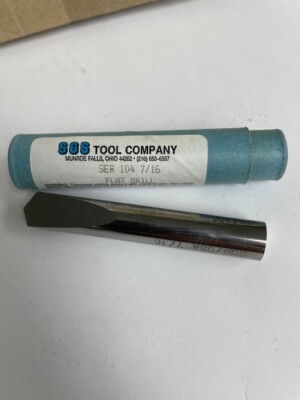 SGS SERIES 104 SINGLE END SPADE CARBIDE DRILL BIT 7/16''