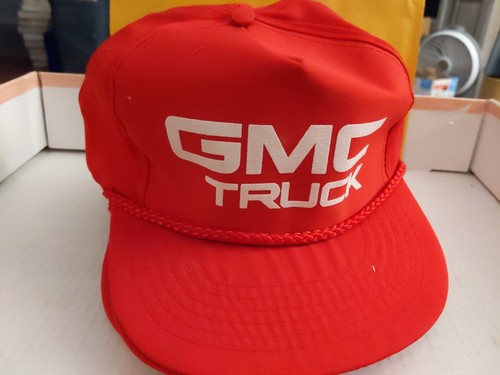 Vintage GMC Trucks Trucker Snapback Red Hat retro 4x4 gm Yukon sierra