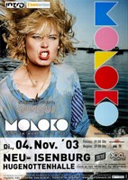 Moloko - Forever More, Neu-Isenburg & Frankfurt 2003 | Konzertplakat | Poster