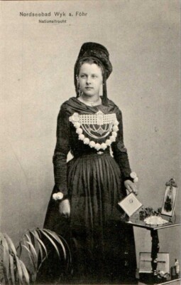 AK TRACHT TRACHTEN NATIONALTRACHT WYK AUF FÖHR 1913