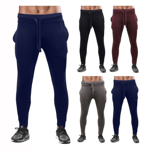 RKB New Mens Pique Tracksuit Bottoms 