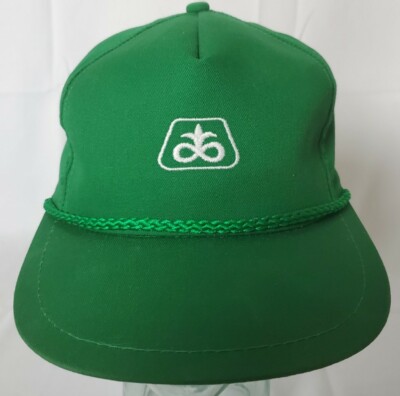 Casquette Vintage Années 90 Cominco Fertilizers - Fermeture à Sangle En Cuir - Neuf Sans étiquette