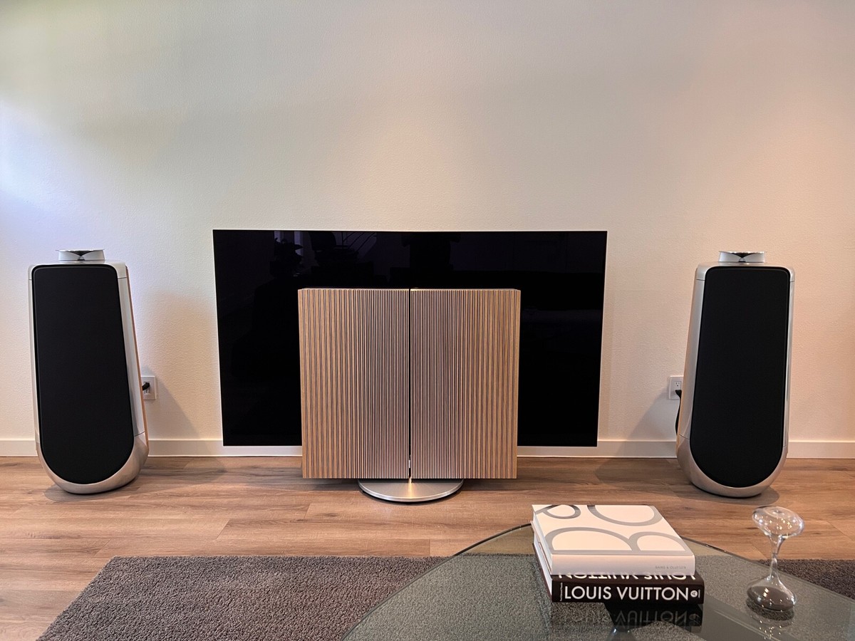 Bang & Olufsen Beolab 50 with Black and Oak Grills | eBay
