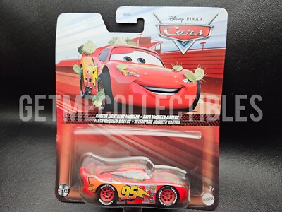 DISNEY PIXAR CARS CACTUS LIGHTNING MCQUEEN METAL 2024 SAVE 6% GMC