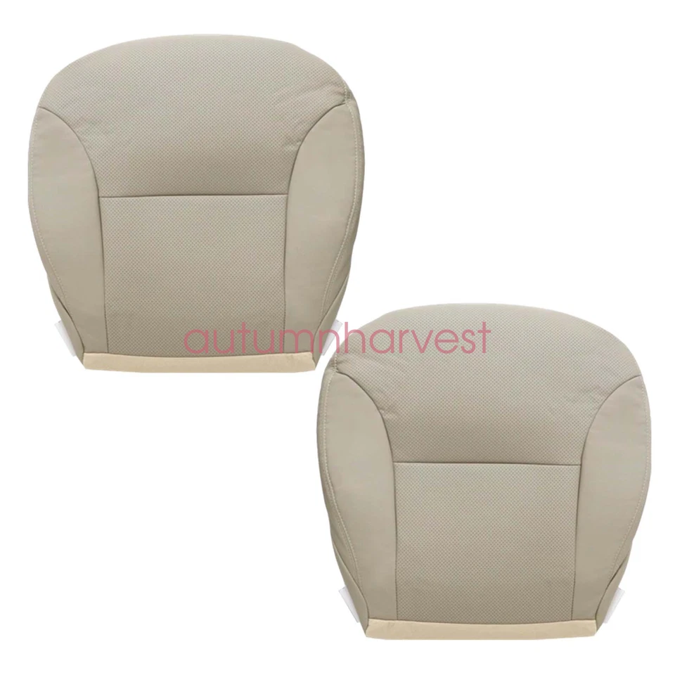 Cubierta de asiento de cuero inferior para conductor + pasajero Lexus ES300 ES330 2002-06 nueva Foto 3 de 4