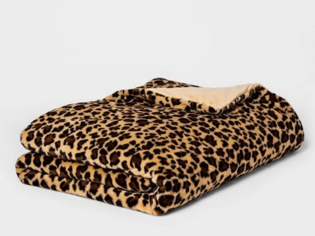 Threshold Weighted Blanket Leopard 15 pounds 55x80 NEW | eBay