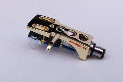 Headshell Cartridge Fits Technics Sl1410 Sl1500 Sl1510 Sl1650 Gold Stylus Ebay