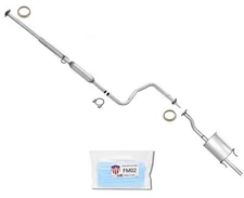 Muffler Exhaust Pipe System For 1996 1997 2000 Honda Civic 2 4 Door 1.6L DX LX