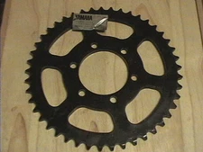 GENUINE YAMAHA XJ400 XJ550 1981-85 4V8 STEEL REAR 45 TOOTH SPROCKET JTR856-45