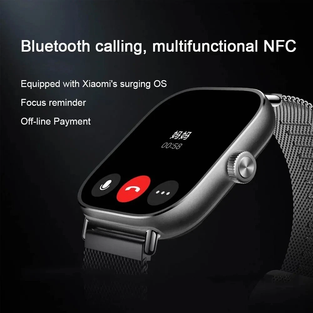 Xiaomi Redmi Watch 4 Smartwatch AMOLED Display Support Bluetooth