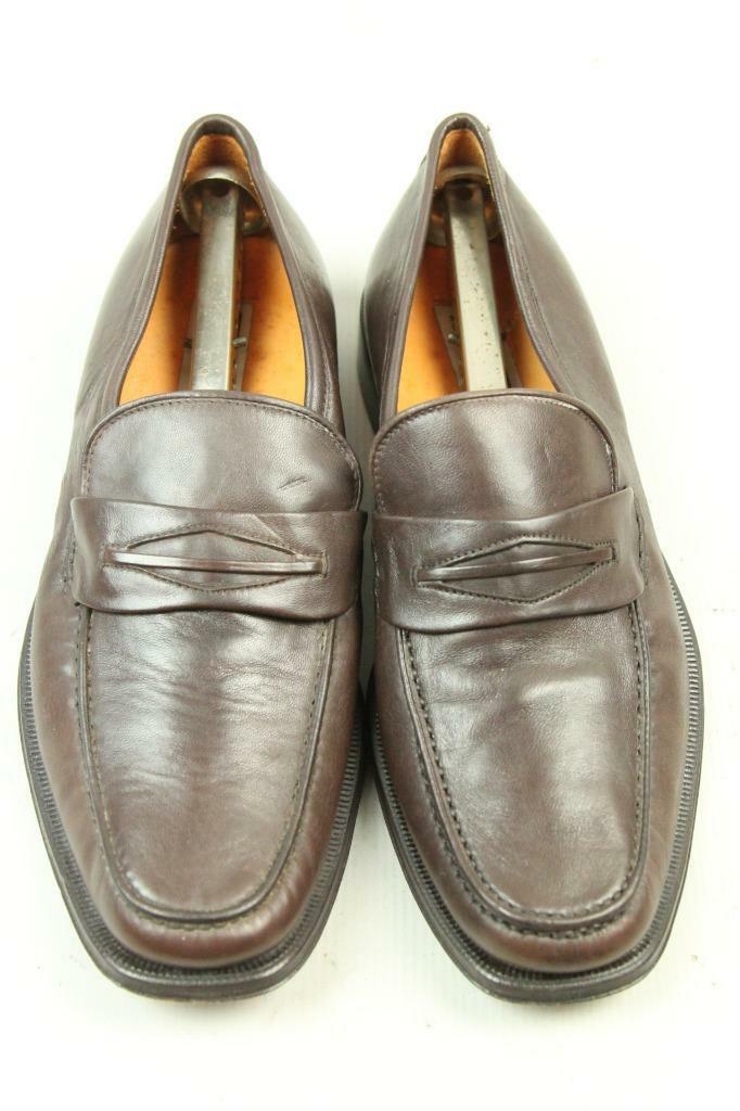 FLORSHEIM Royal Imperial Italy Brown Leather Oxford Dress Shoes 10.5 D