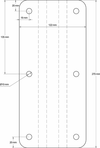 2x Supports Fixations Montage Enceinte HiFi PA Installation Murale Réglable - Photo 6/6