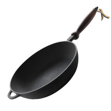 Deep Cast Iron Pan with