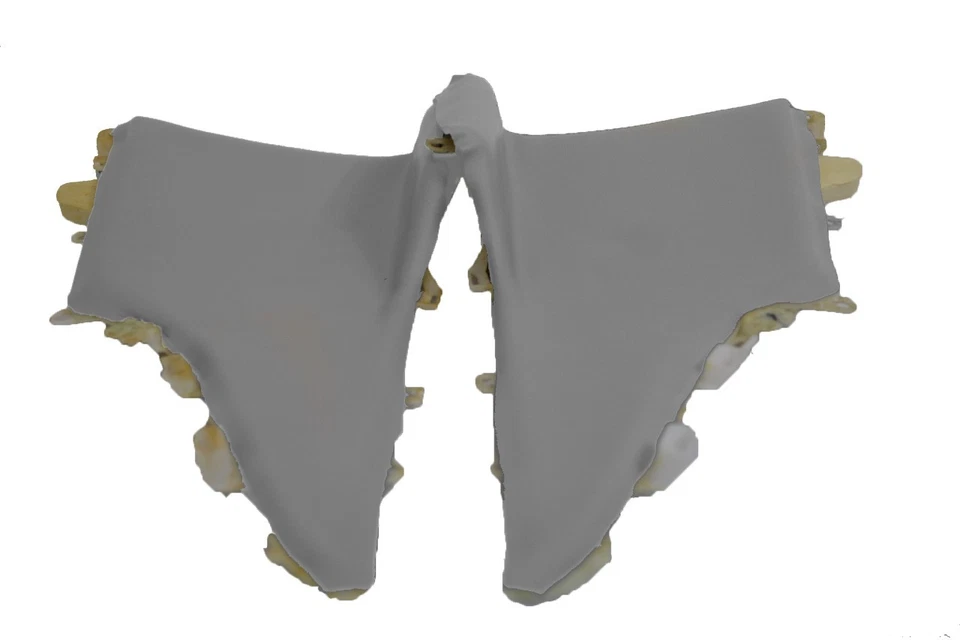 Карты вставки дверной панели синтетическая кожа для Toyota Corolla 09-13 серые - Изображение 3 из 4