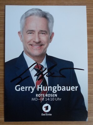   Gerry Hungbauer (2) (Rote Rosen) - handsigniert aus Sammlungsauflösung  