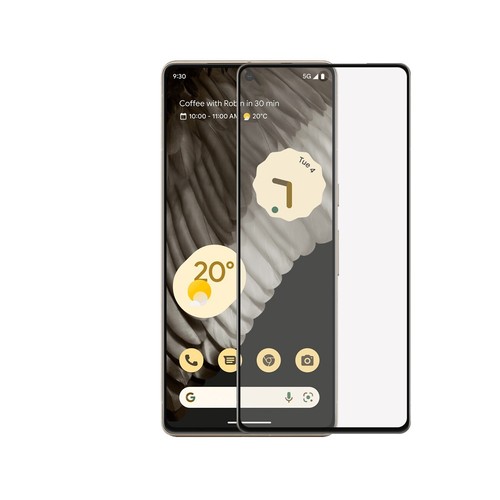 Pour Google Pixel 7 Pro 6.7in Verre Trempé Complet Écran Protecteur Avec Côté - Photo 3 sur 12