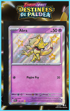Carte Pokémon Abra 148/091 EV4.5 DESTINÉES DE PALDEA Ecarlate et Violet FR