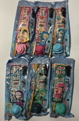 Naruto Boruto x Burger King 2023 Kids Meal Lot Of 6 Battle Top Exclusive Toys