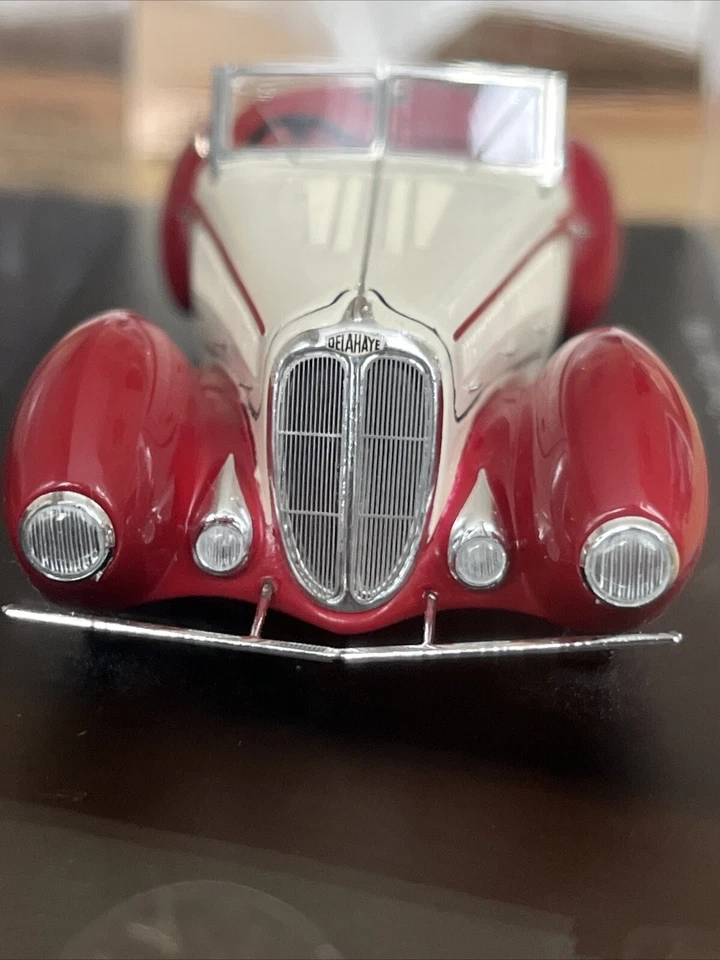 DELAHAYE 135 FIGONI & FALASCHI GRAND SPORT 1936 1/43 RESIN CAR  BY SPARK S2704 — 第 2/4 张图片