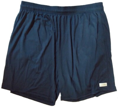huck doll polyester shorts - medium - navy