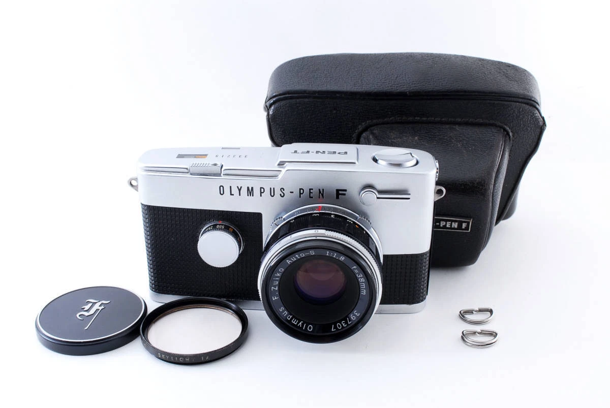 Olympus Pen Ft 35Mm Slr Half Frame Camera F.Zuiko 38Mm F/1.8 22101601 Vf