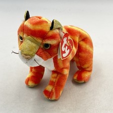 Ty Beanie Baby - THE TIGER Chinese ZODIAC 6 Inch NEW MWMTs Stuffed Animal Toy
