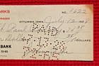 1928 Chicago Milwaukee & St Paul Railway Check Fuhs Bottling Works Ottumwa Iowa — photo 4