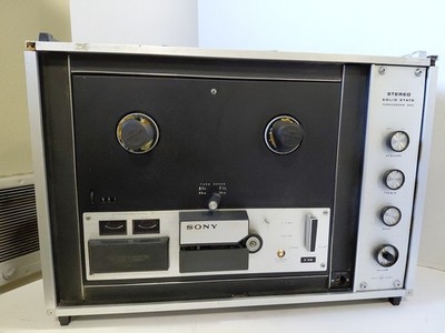 VINTAGE Sony TC-260 Tapecorder Solid State Reel to Reel Powers On