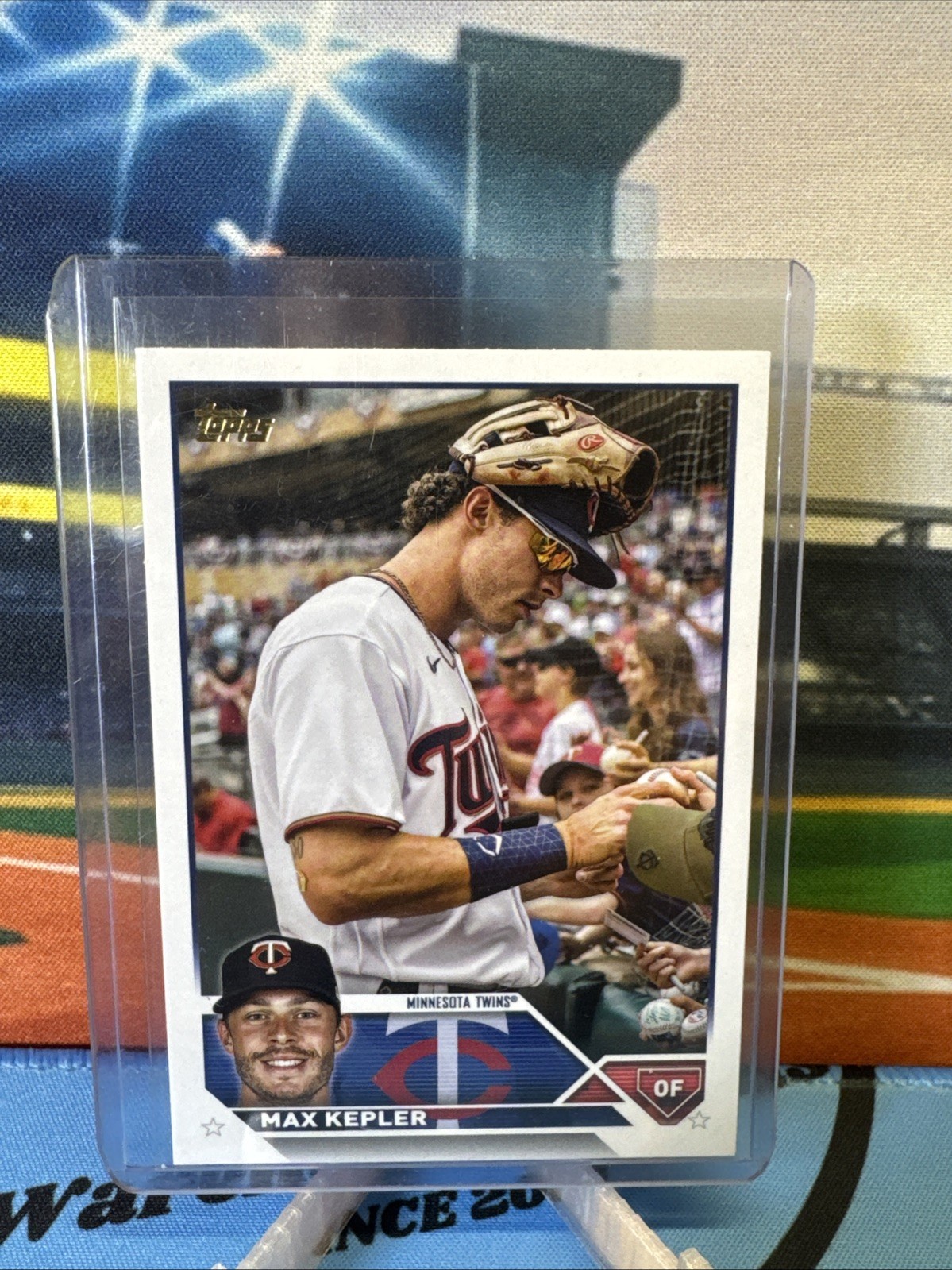 2023 Topps Series 1 - Max Kepler - SSP Image Variation Golden Mirror - #253