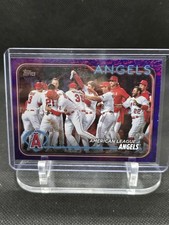 2024 Topps Series 1 - Los Angeles Angels #279 Purple Holofoil /799