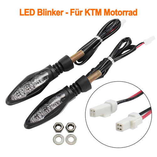LED Blinker Blinkleuchte Für KTM 690 790 890 Duke 990 1050 1090 1190 Adventure - Picture 1 of 17