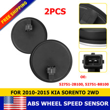 2pcs Rear Bearing Abs Speed Sensor Fit For 2010-2015 Kia Sorento 2wd 52751-2b100