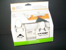 Martha Stewart Halloween Spiders Punch Around The Page Set -NIP