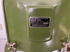 14 inch vintage woodcutting band saw