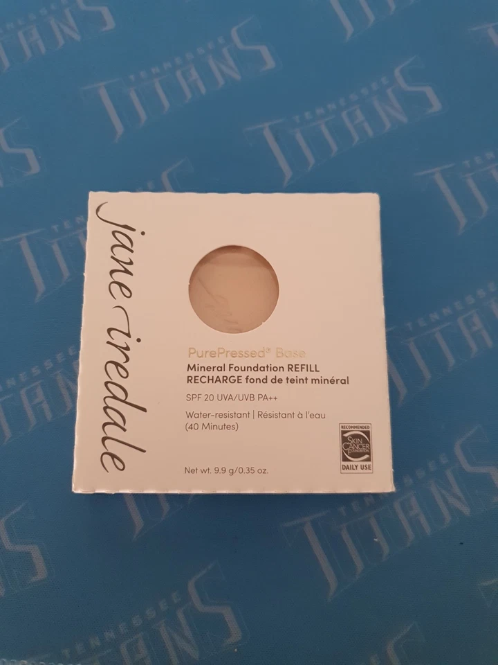 JANE IREDALE PURE PRESSED REFILL MINERAL FOUNDATION , WARM SILK, NEU !! OVP !!
