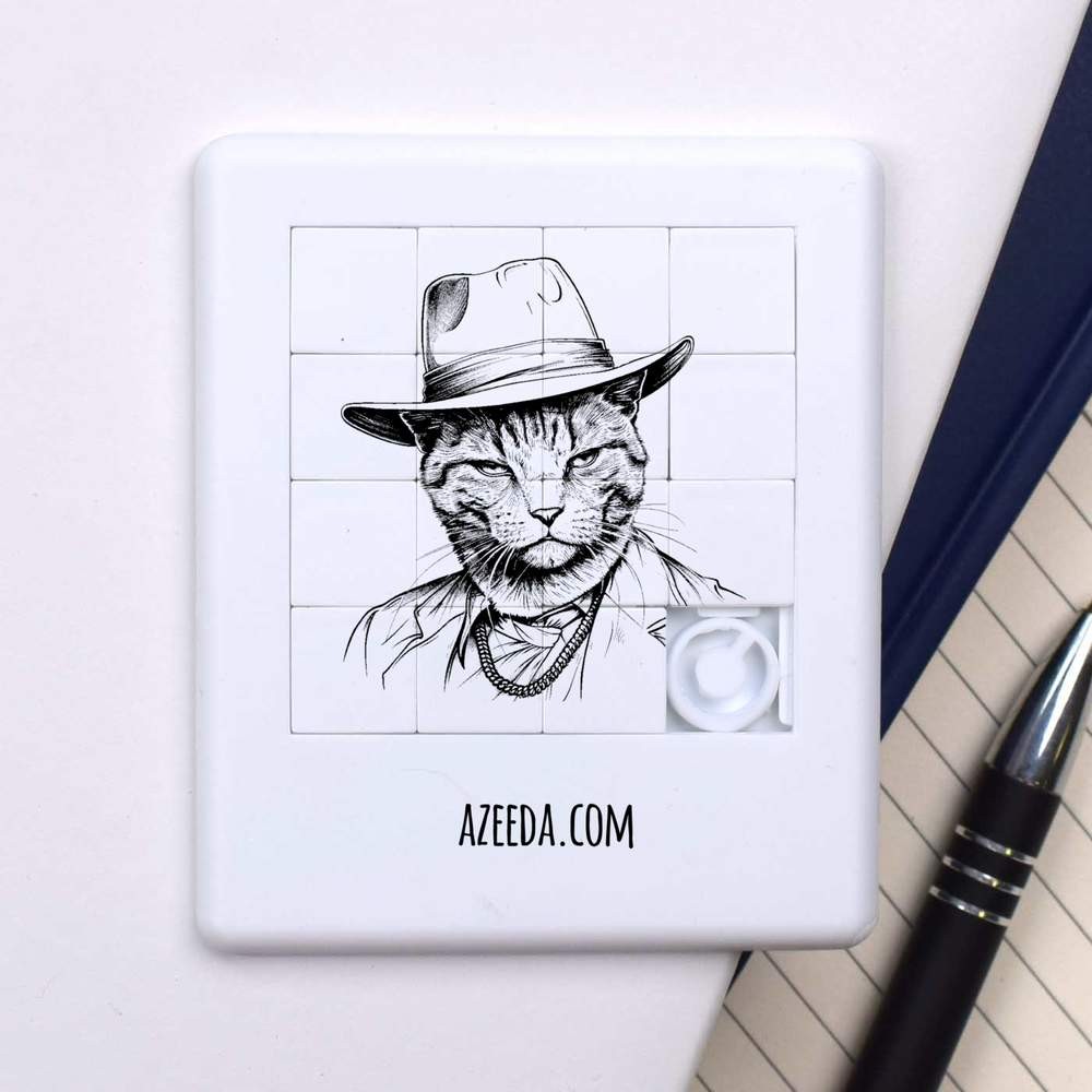 'Gangster Cat' Sliding Puzzle (PZ00029082)