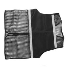⁺Reflective Working Vest Multiple Pockets Mesh Design High Visibility Breathable