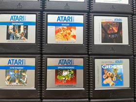 HUGE Atari 5200 Video Game Cartridges Lot Of 51 - Pitfall II Zenji Pac-Man LOOK!