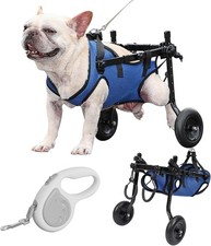 Dog Wheelchair Back Legs W/ Pet Traction Rope X-Small Wheelchair Dogs W/