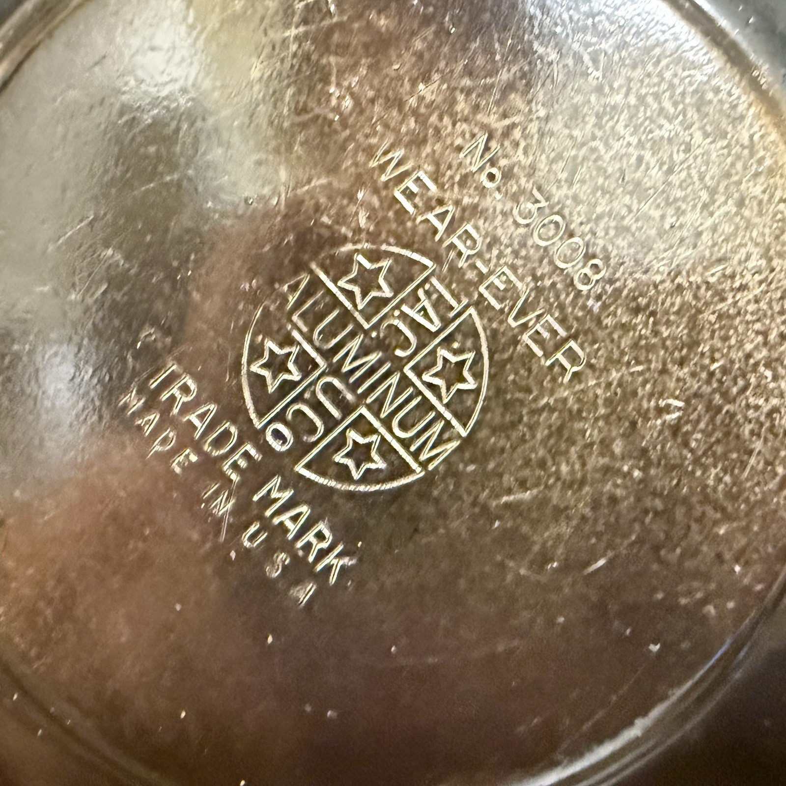 Vintage Wear Ever Hand Painted Aluminum Percolator Coffee Pot Country Apples