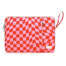 Laptop Sleeve 13.3 inch14 Inch, 15.6inchWater Resistant 14 inch Y8-Pink Checker