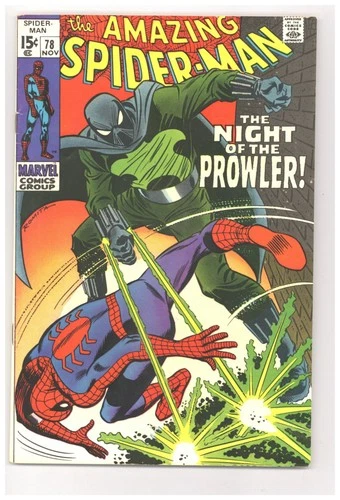 Amazing Spider-Man 78 (VF-) Romita cover 1st app PROWLER 1969 Marvel Comics i628
