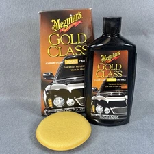 Meguiar's G7016 Gold Class Carnauba Plus Liquid Car Wax For Auto Detailing 16oz