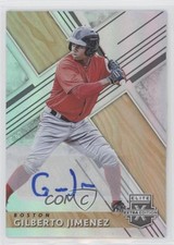 2019 Panini Elite Extra Edition Auto Gilberto Jimenez #163 Auto uk2