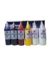 LNKCOS DTF Ink 6 250ML Refill for Heat Transfer Printing Direct to Film BKCMYW 