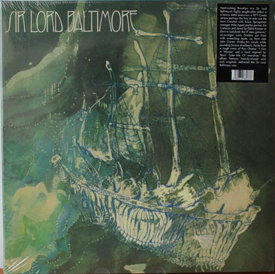 Sir Lord Baltimore- Kingdom Come (UK  1970 ) Vinyl LP reissue- TDP label