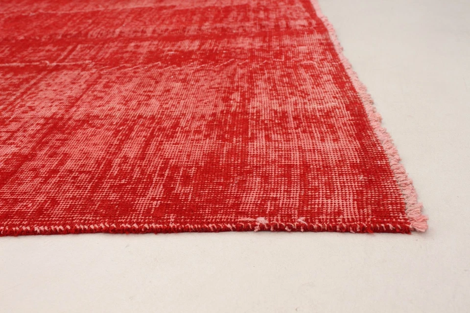 Alfombra oriental tradicional vintage anudada a mano de 4'11" x 8'0" alfombra de lana Foto 4 de 4